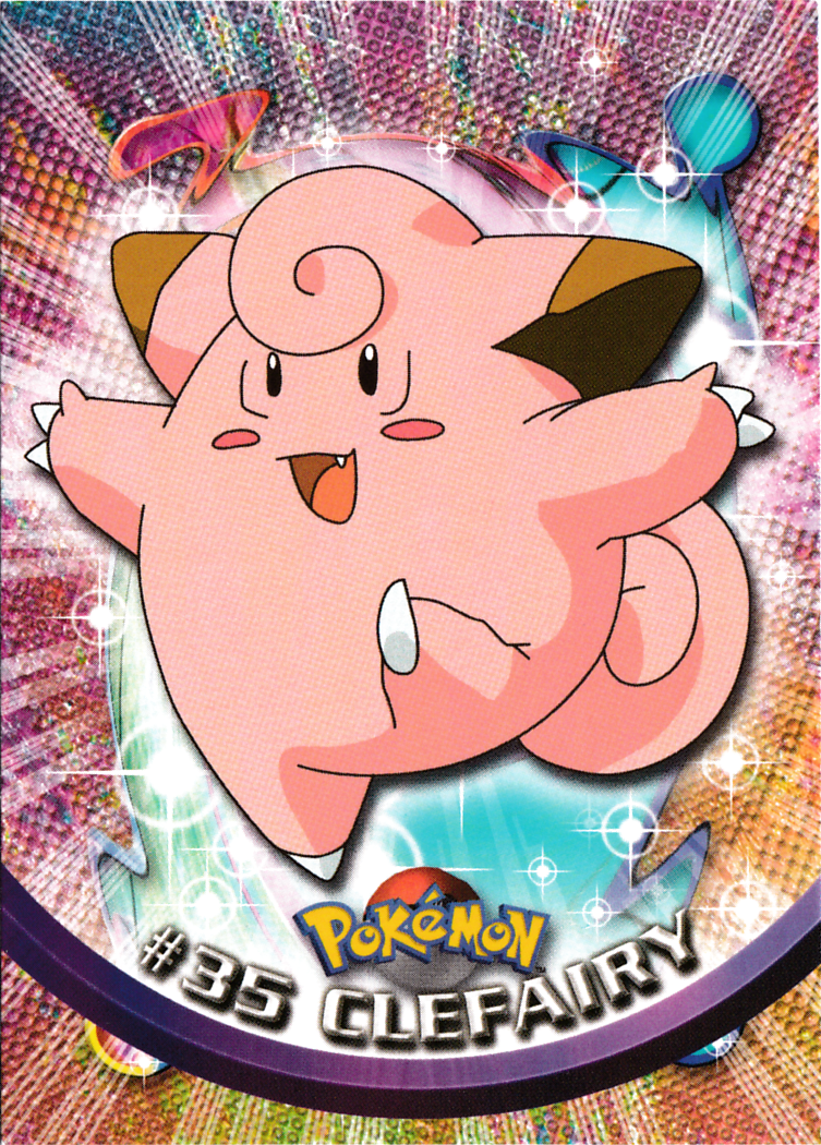 Clefairy - 35 - Topps - Series 1 - front