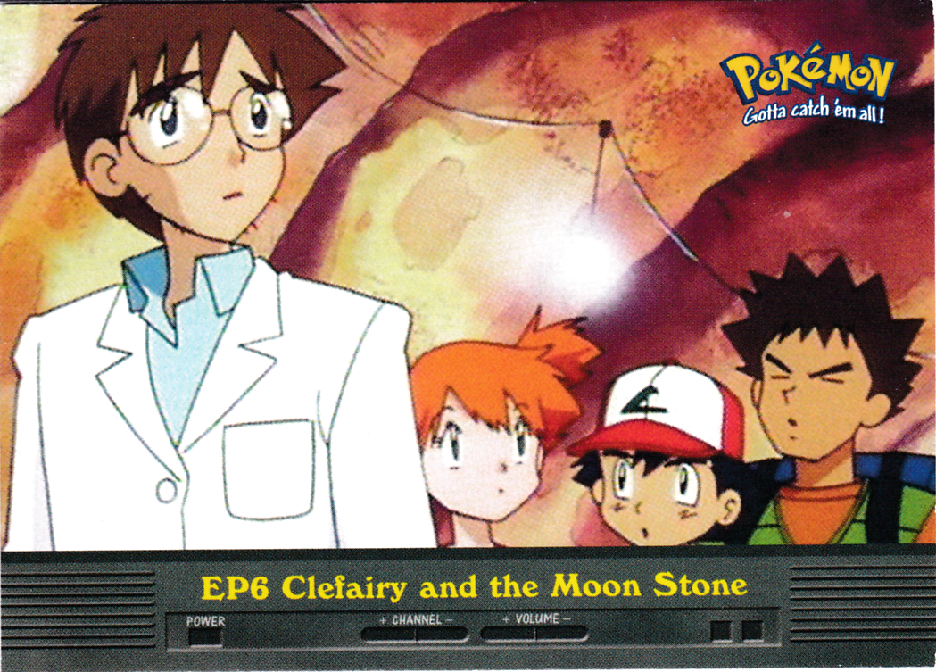Clefairy and the Moon Stone - EP6 - Topps - Series 2 - front