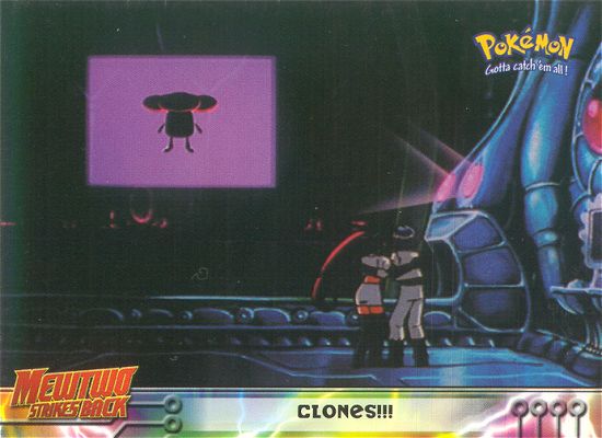 Clones!!! - 29 - Topps - Pokemon the first movie - front