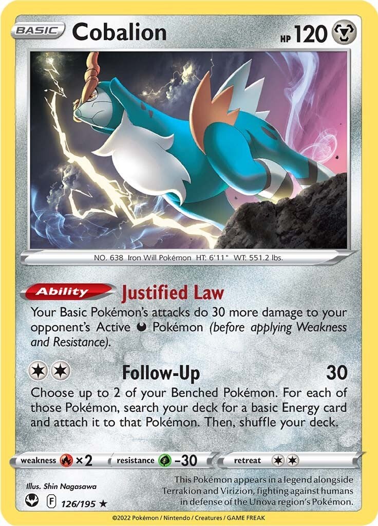 Cobalion - 126 - Silver Tempest