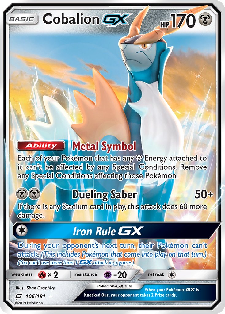 Cobalion-GX - 106 - Team Up