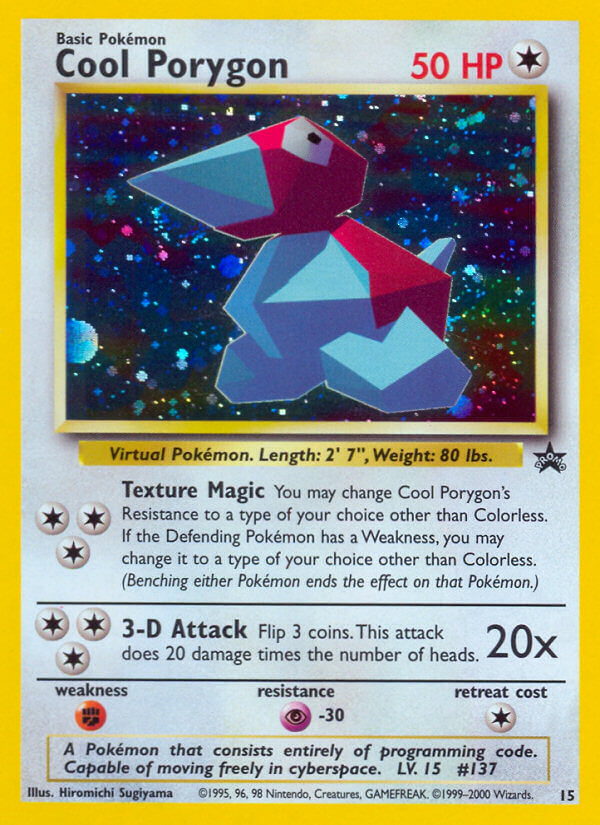Cool Porygon - 15 - Wizards Black Star Promos
