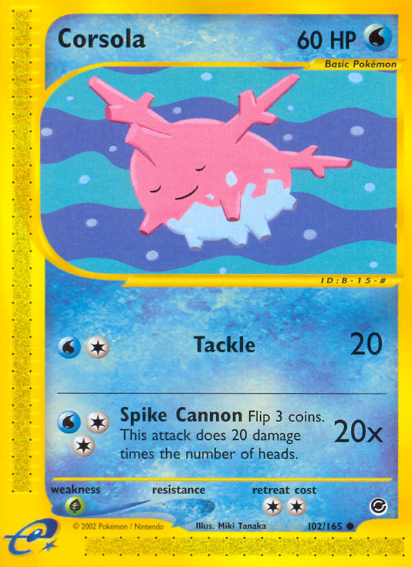 Corsola - Expedition Base set