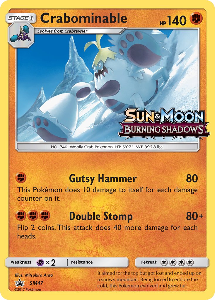 Crabominable - SM47 - Sun & Moon Promos