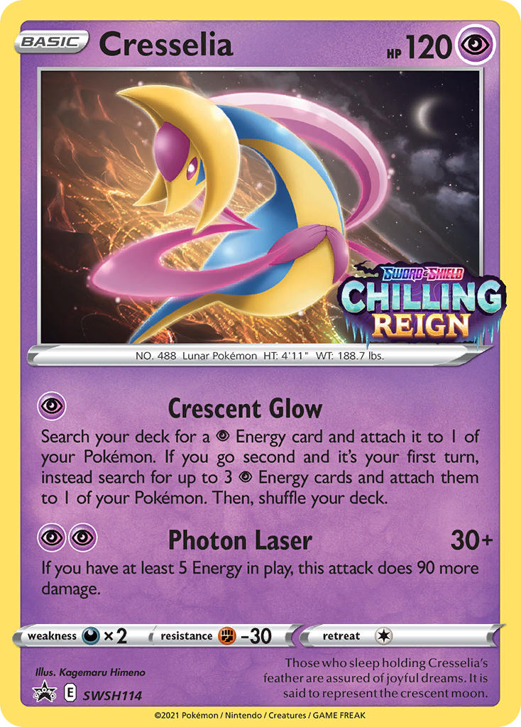 Cresselia - SWSH114 - Sword & Shield Promos