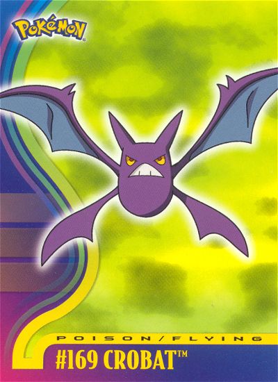 Crobat - 169 - Topps - Johto League Champions - front