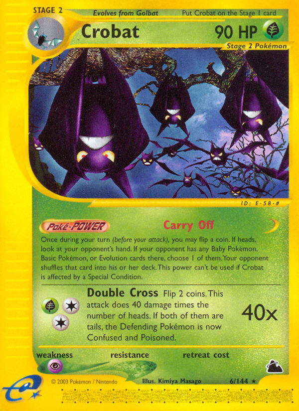 Crobat - 6/144 - Skyridge