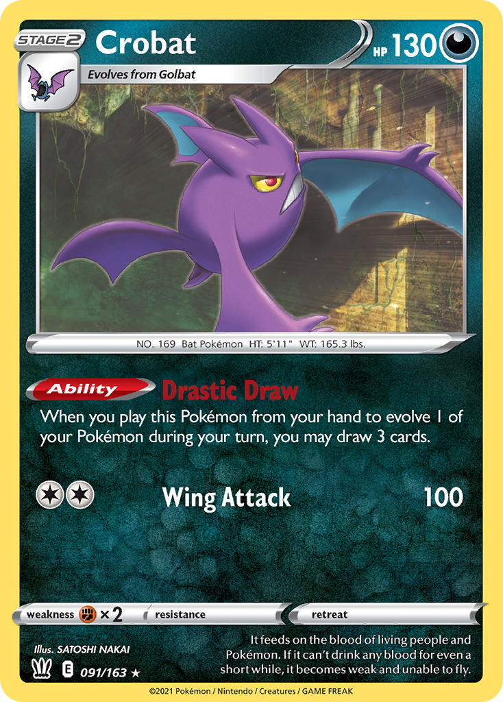 Crobat - 91 - Battle Styles