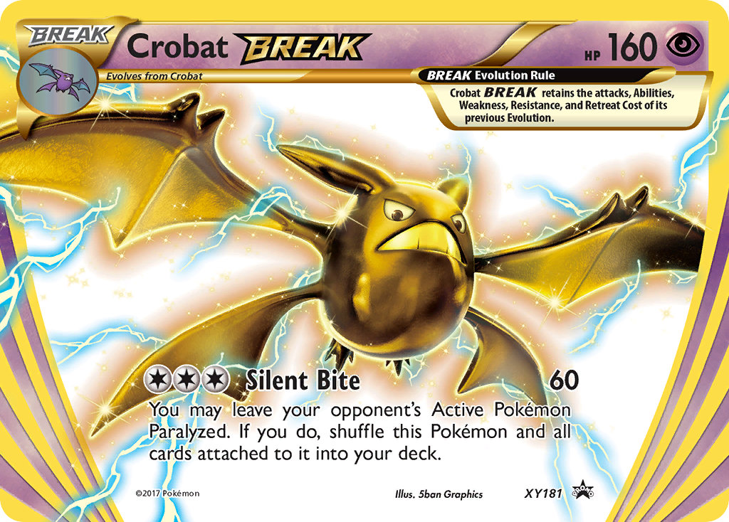 Crobat BREAK - XY181 - XY Promos