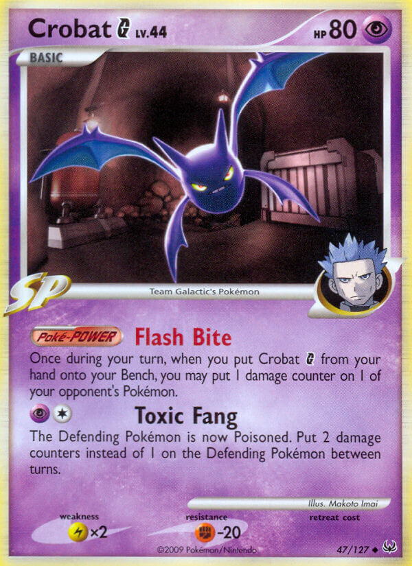 Crobat G - 47 - Platinum