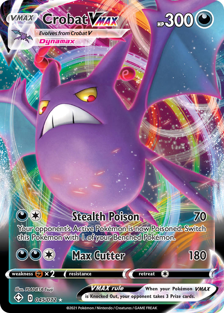 Crobat VMAX - 45 - Shining Fates