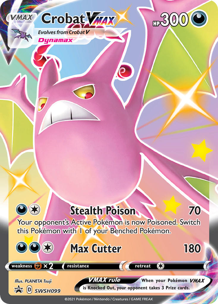 Crobat VMAX - SWSH099 - Sword & Shield Promos