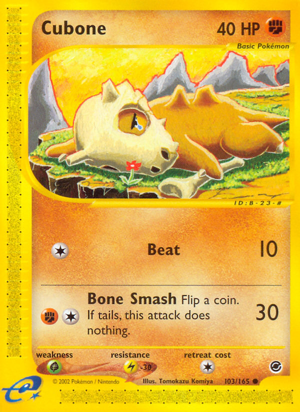 Cubone - Expedition Base set