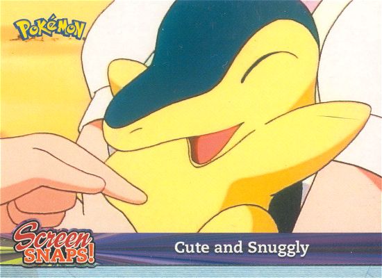 Cute and Snuggly - snap03 - Topps - Johto series - front