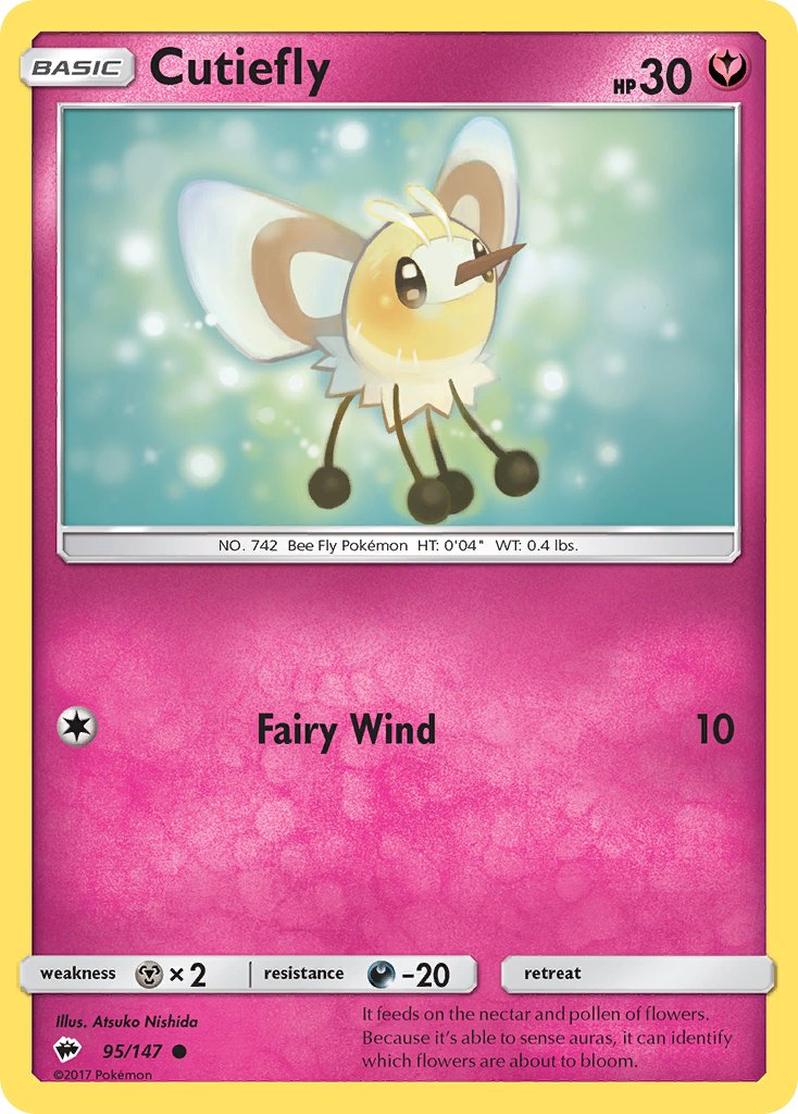 POKÉMON CARD GAME S6K 034/070 C Cutiefly