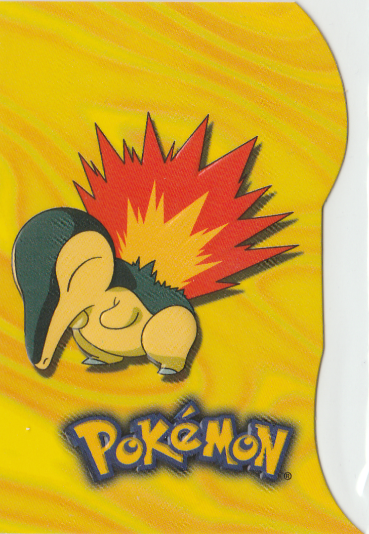 Cyndaquil - 4 of 15 - Topps - Johto series - front