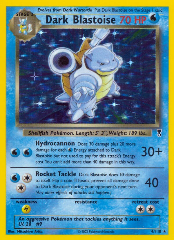 Dark Blastoise - 4/110 - Legendary Collection