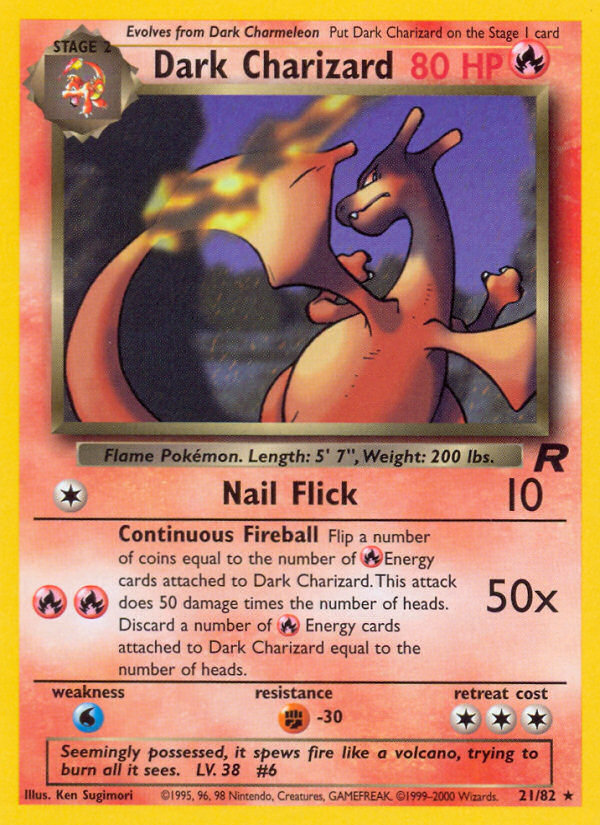 Dark Charizard Team Rocket unlimited