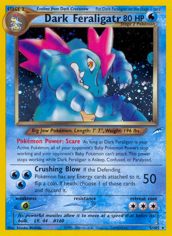 Dark Feraligatr - Neo Destiny - Unlimited