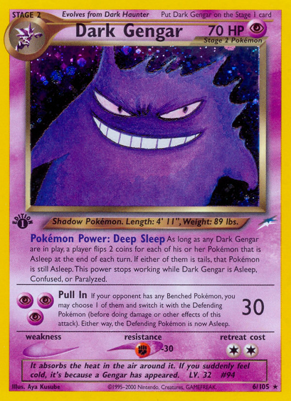 Dark Gengar - Neo Destiny - First Edition