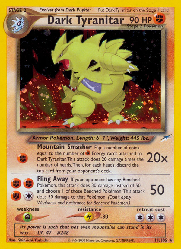 Dark Tyranitar - Neo Destiny - Unlimited