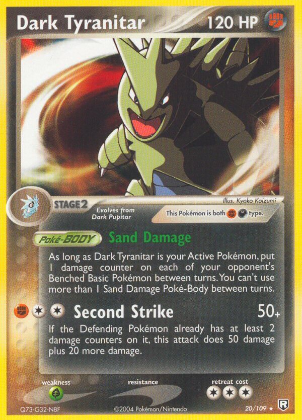 Dark Tyranitar - 20 - Team Rocket Returns