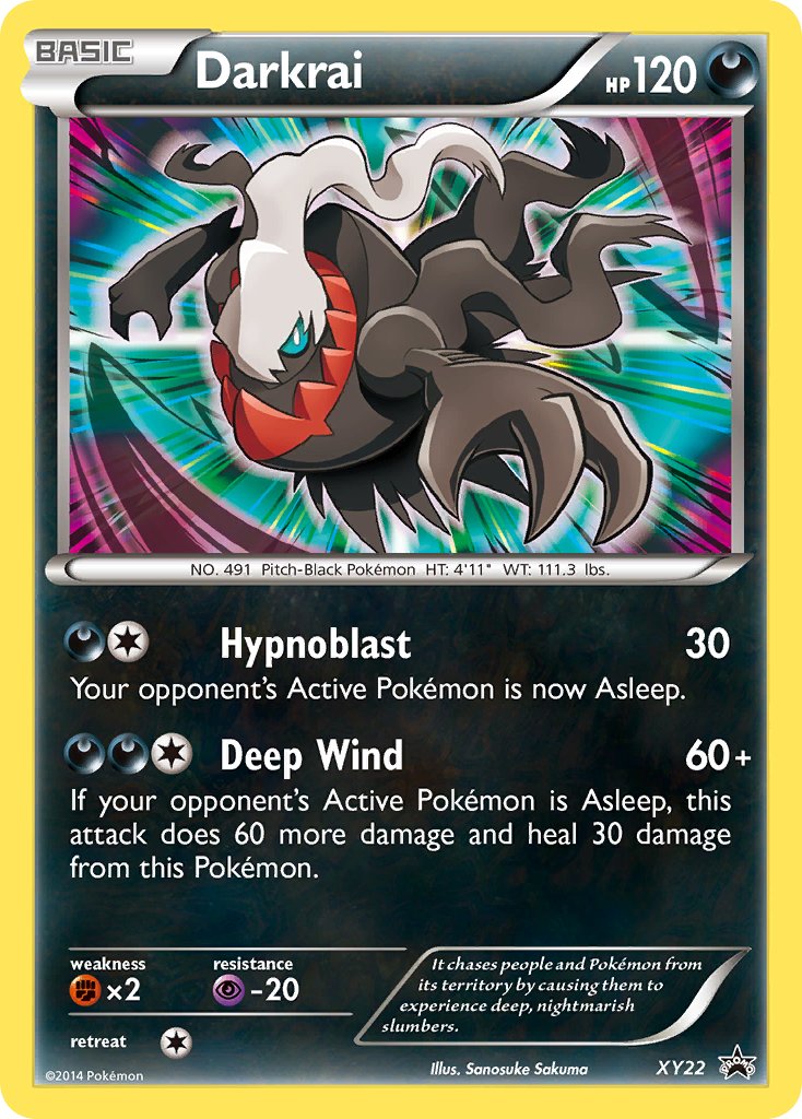 Darkrai - XY22 - XY Promos