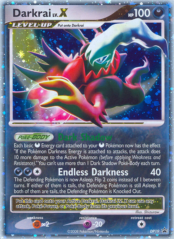 Darkrai LV.X - DP19 - Diamond & Pearl Promos