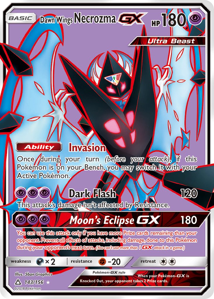 Dawn Wings Necrozma-GX - 143 - Ultra Prism