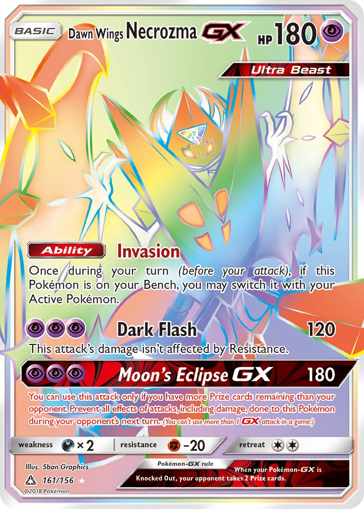 Dawn Wings Necrozma-GX - 161 - Ultra Prism