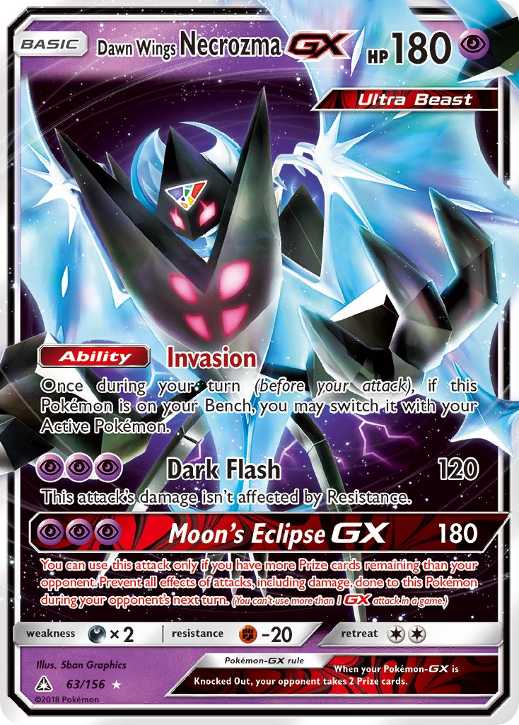 Dawn Wings Necrozma-GX - 63 - Ultra Prism