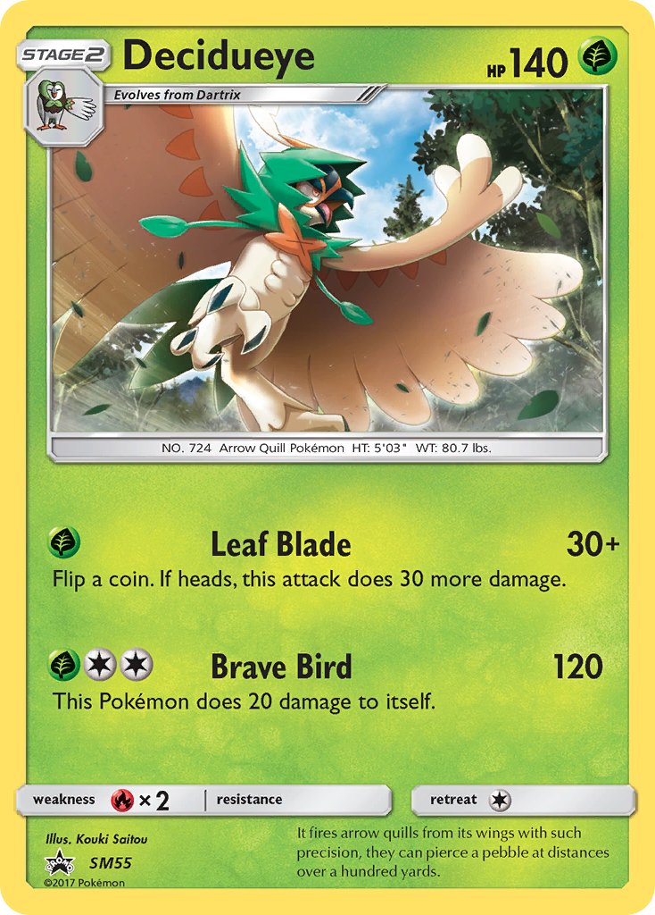 Decidueye - SM55 - Sun & Moon Promos