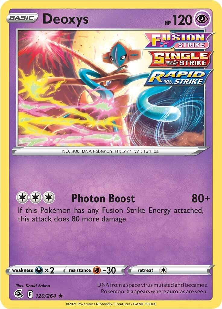 Deoxys - 120 - Fusion Strike