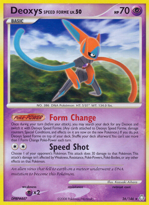 Deoxys (Speed Forme) - Emerald - Pokemon