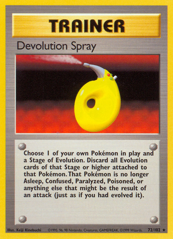 Devolution Spray