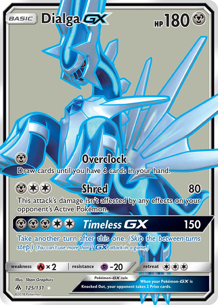 Dialga-GX - 125 - Forbidden Light