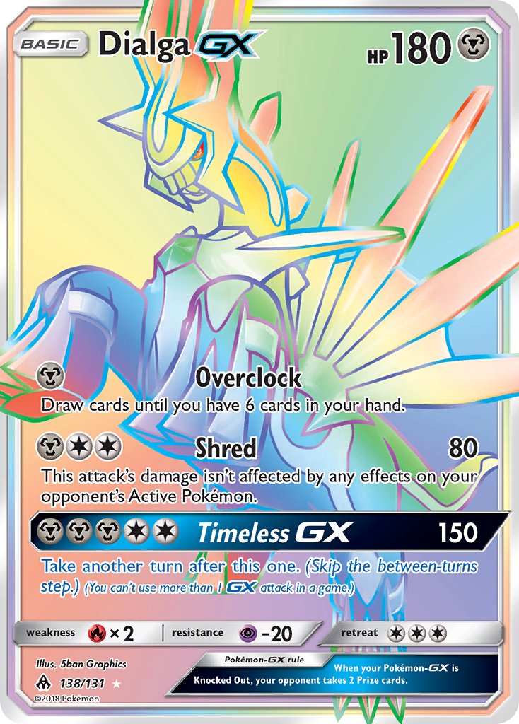 Dialga-GX - 138 - Forbidden Light