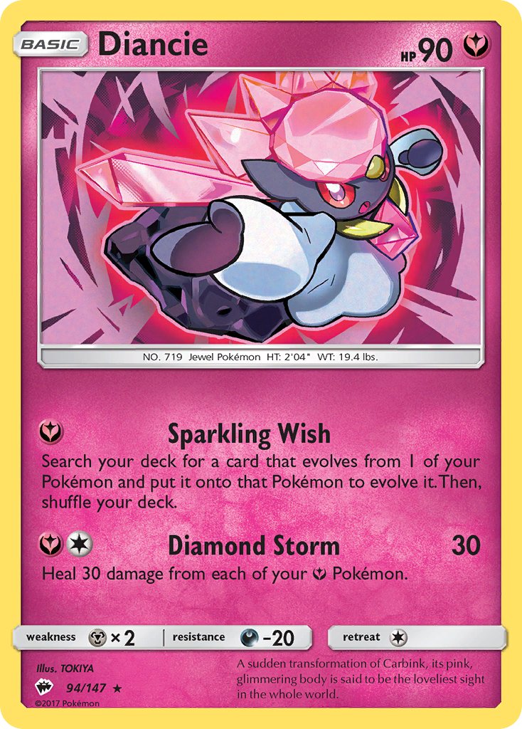 Diancie - 94 - Burning Shadows