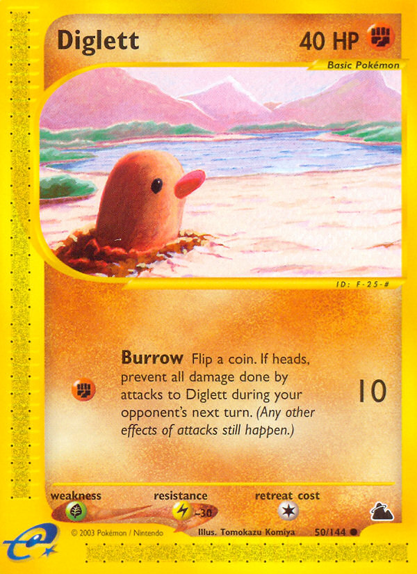 Diglett - 50/144 - Skyridge