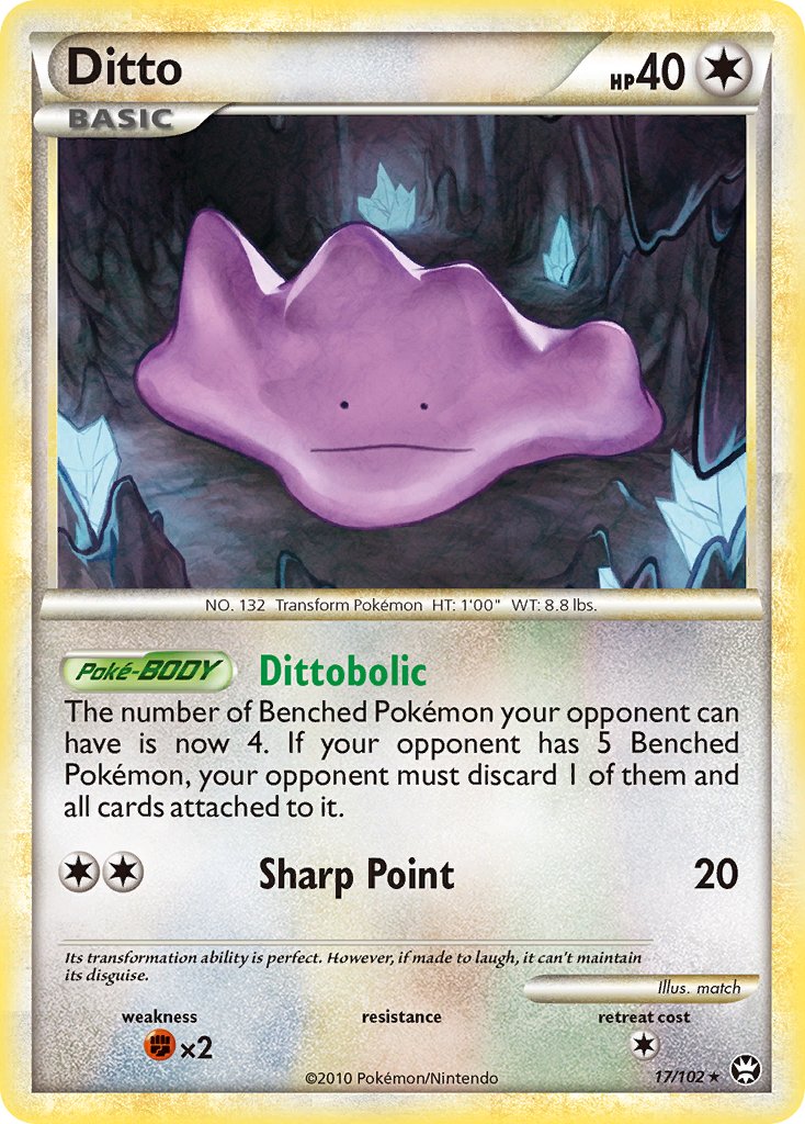 Check the actual price of your Ditto Topps Pokemon card on