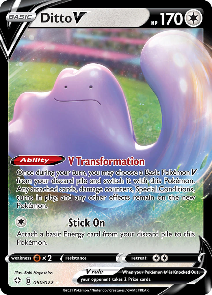 Ditto V - 50 - Shining Fates