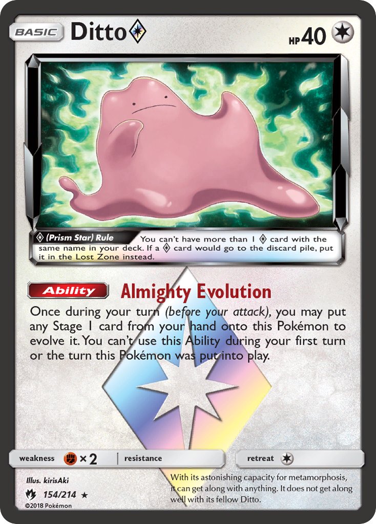 Carta Pokémon Ditto Xy Promo 40