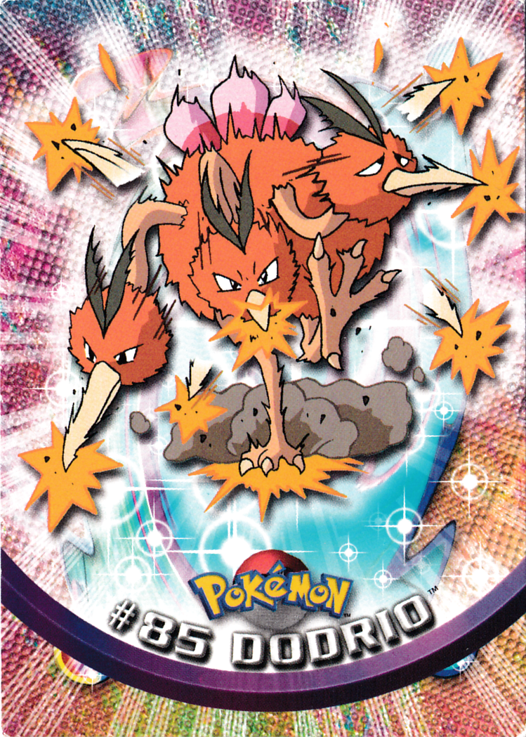 Dodrio - 85 - Topps - Series 2 - front