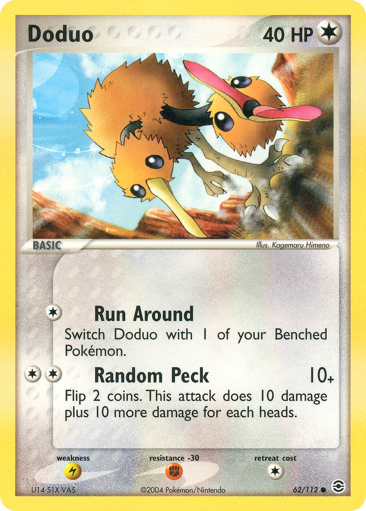 Doduo - 62 - FireRed & LeafGreen