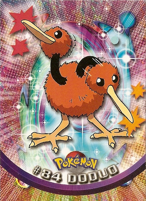 Doduo - 84 - Topps - Series 2 - front