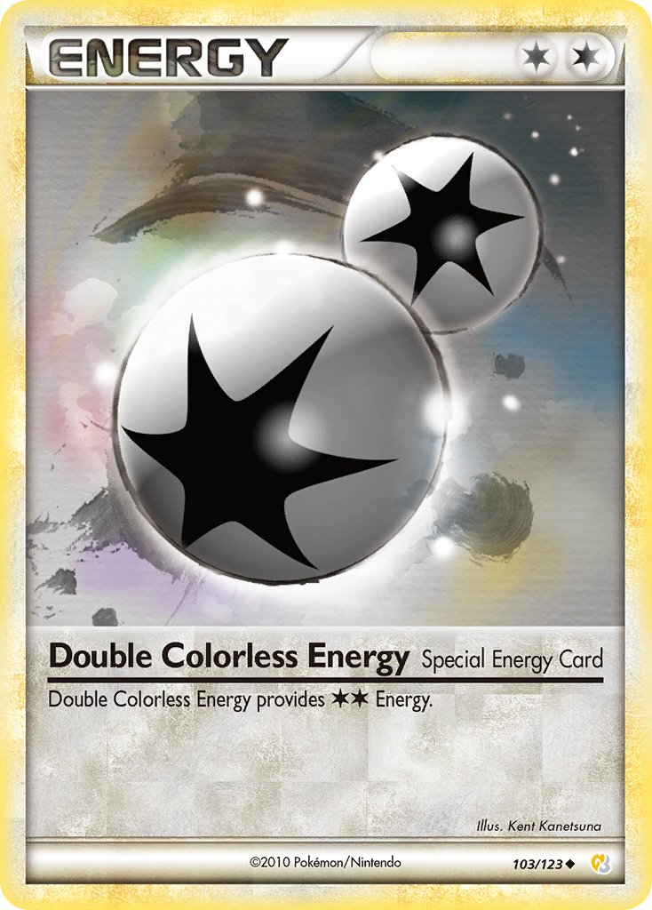 Double Colorless Energy - 103 - HeartGold & SoulSilver