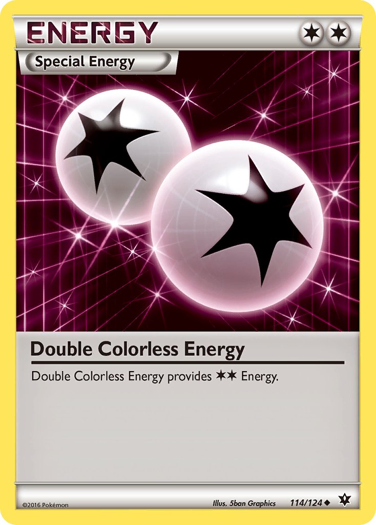 Double Colorless Energy - 114 - Fates Collide