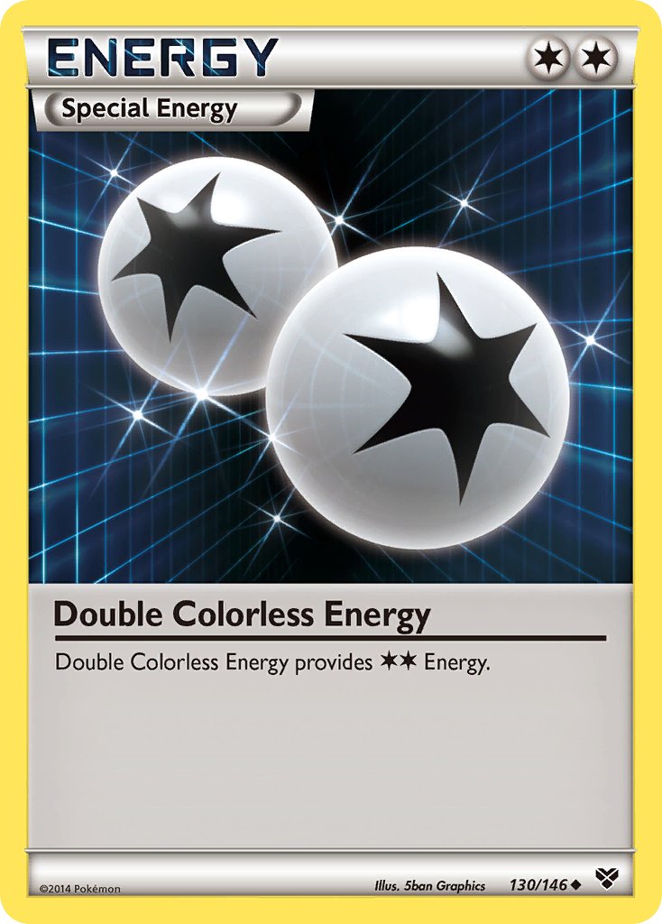 Double Colorless Energy - 130 - XY