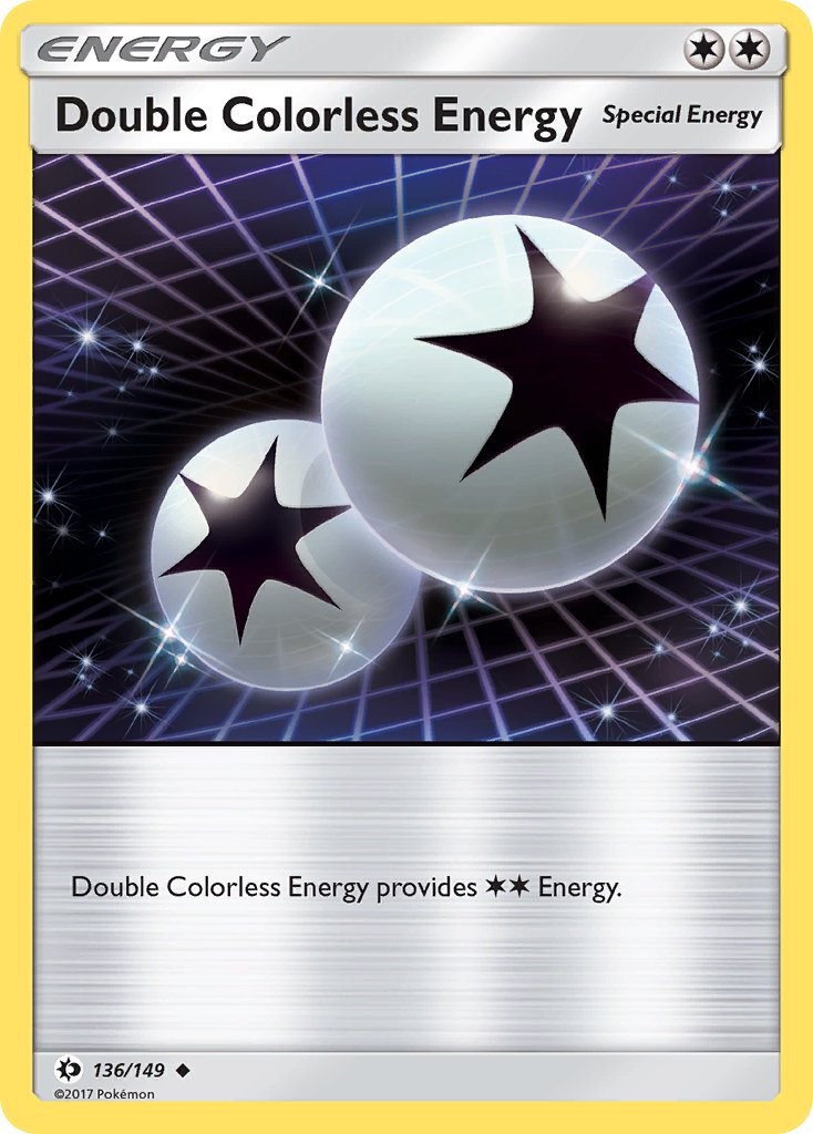 Double Colorless Energy - 136 - Sun & Moon