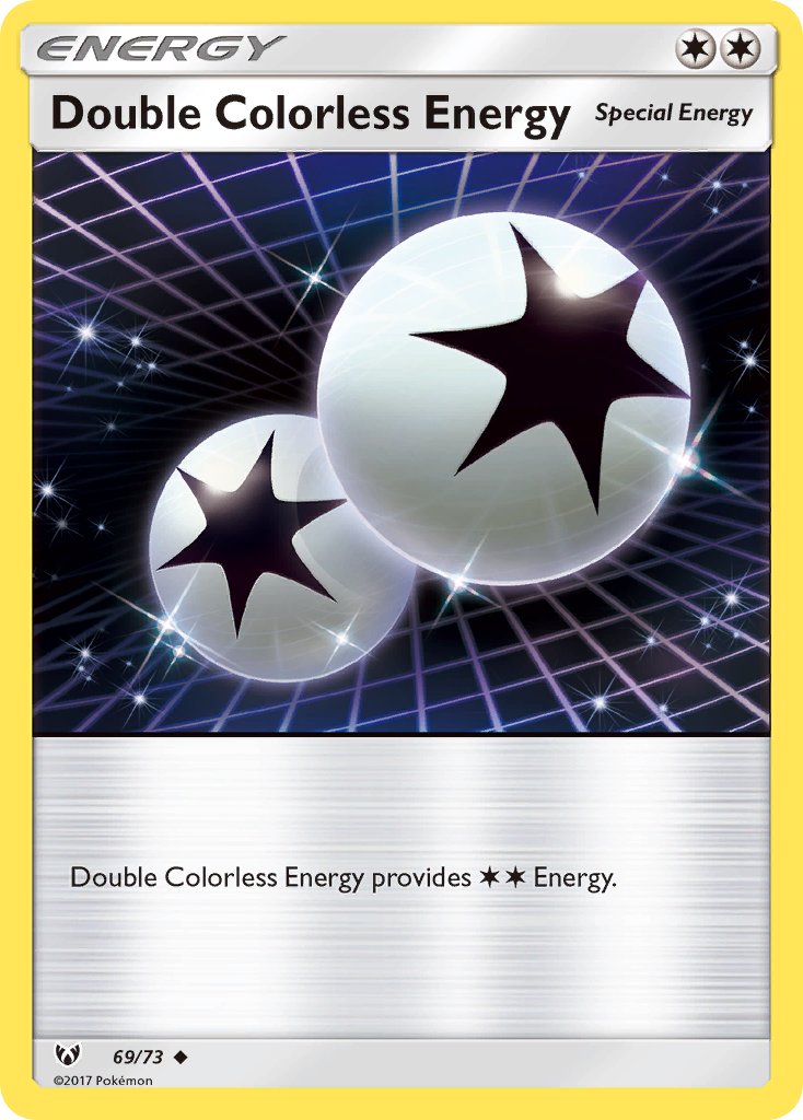 Double Colorless Energy - 69 - Shining Legends